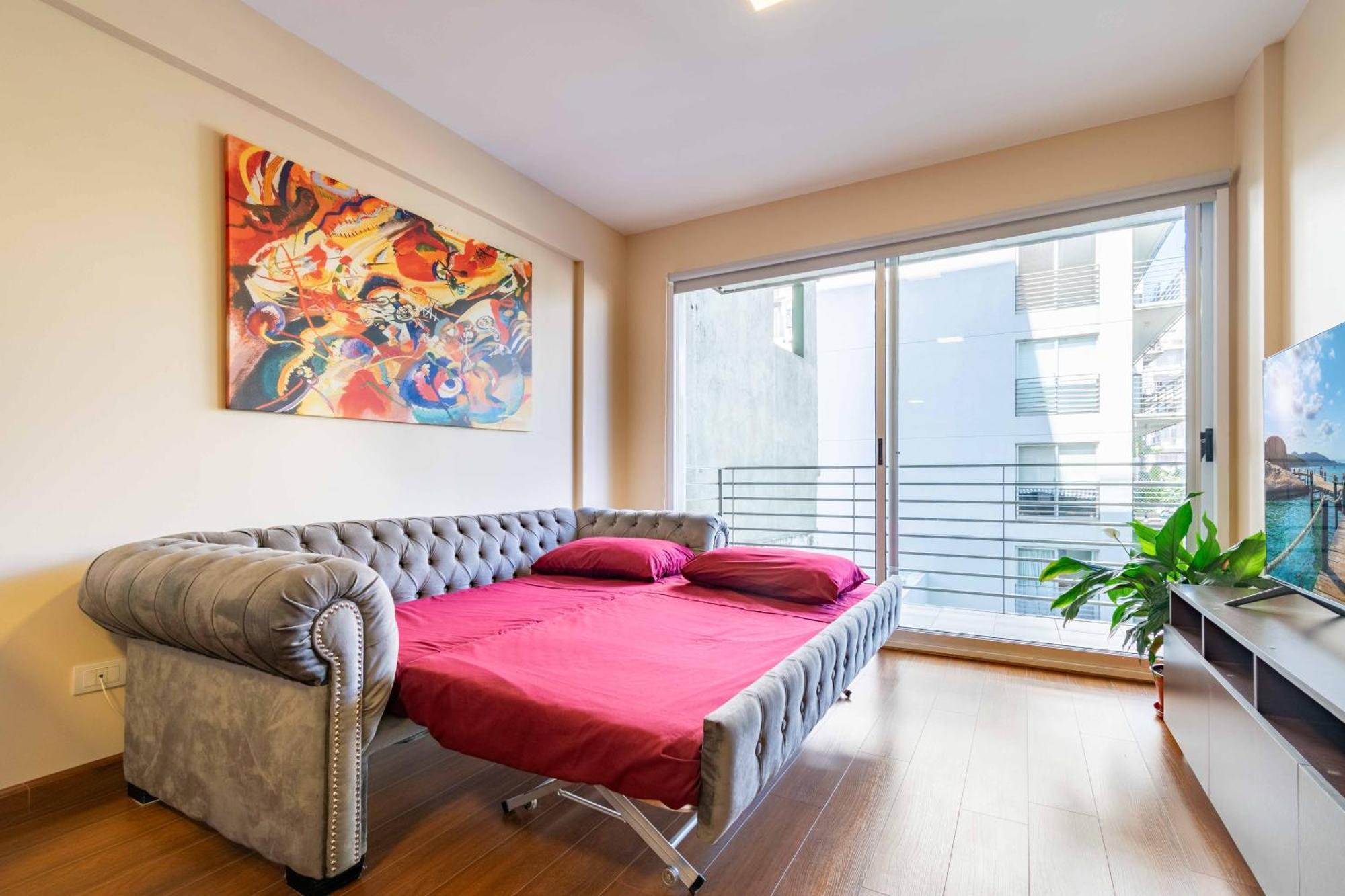 Apartment Lujoso Y Nuevo En Palermo 2 A 4 Personas Piscina, Lavadora, Gimnasio