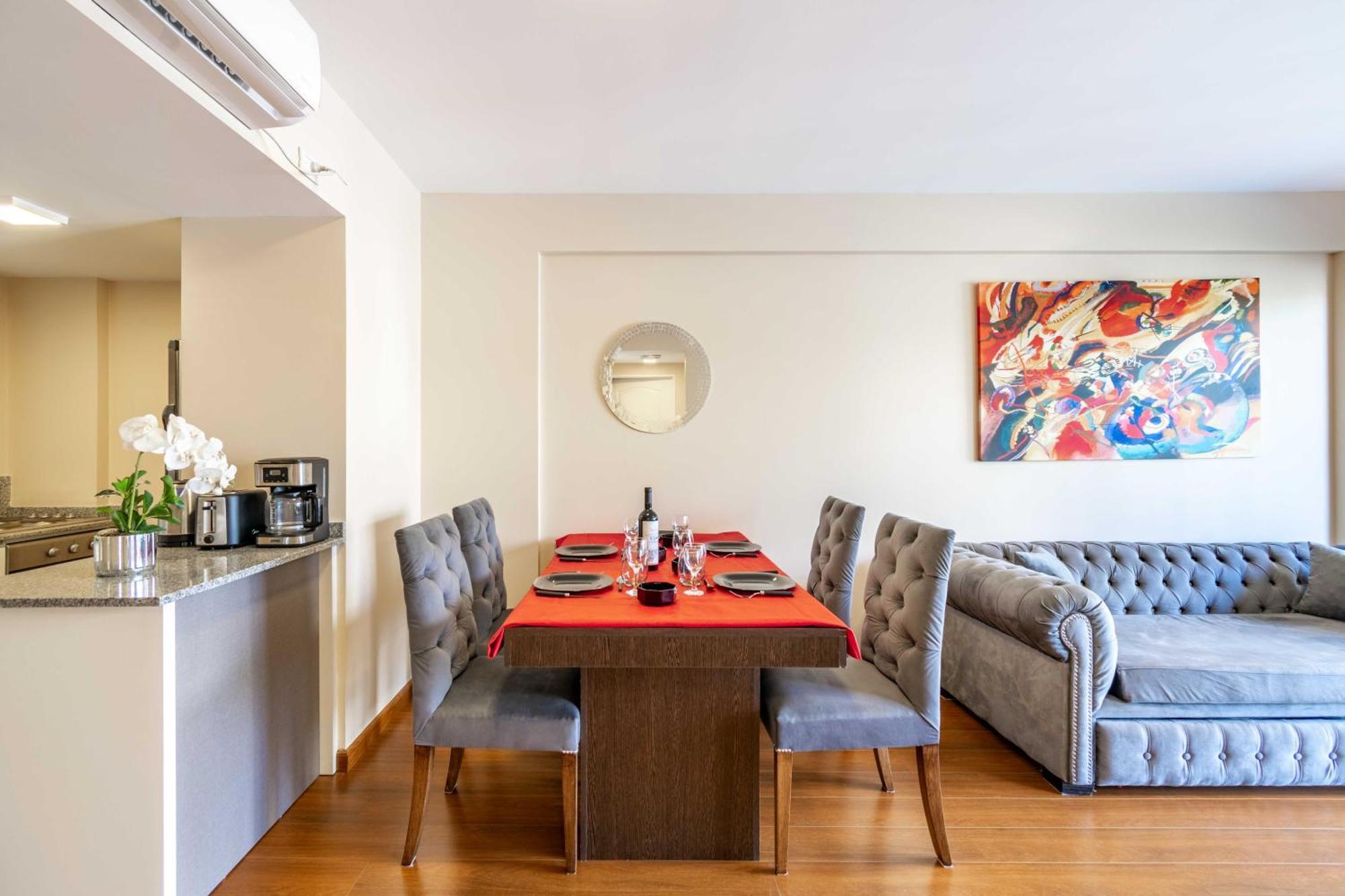 Apartment Lujoso Y Nuevo En Palermo 2 A 4 Personas Piscina, Lavadora, Gimnasio